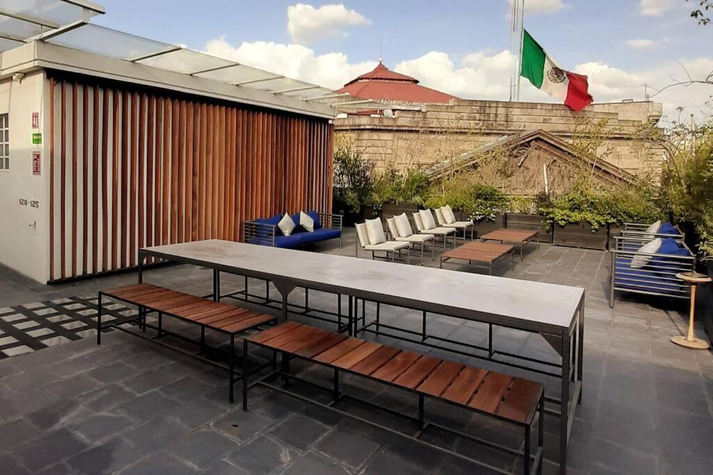 122 Loft Confort Centro Histórico Cdmx México DF Exterior foto
